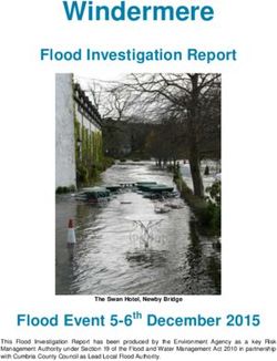 Windermere Flood Investigation Report - Cumbria County Council