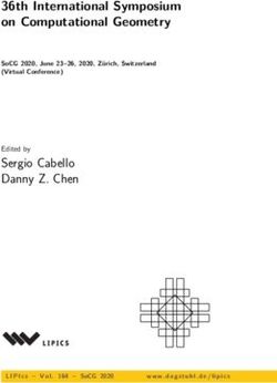 36th International Symposium on Computational Geometry - Sergio Cabello Danny Z. Chen - DROPS