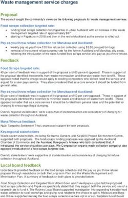 Waste management service charges Proposal - OurAuckland