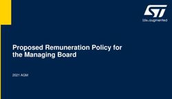 Proposed Remuneration Policy for the Managing Board - 2021 AGM