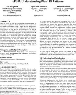 UFLIP: Understanding Flash IO Patterns