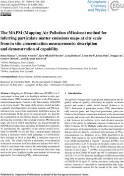 The MAPM (Mapping Air Pollution eMissions) method for inferring particulate matter emissions maps at city scale from in situ concentration ...