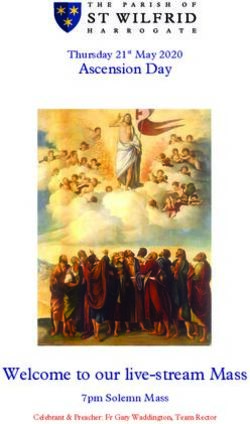 Welcome to our live-stream Mass - Ascension Day - 7pm Solemn Mass - St Wilfrid, Harrogate