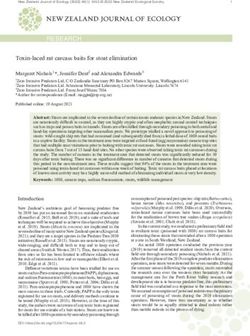 Toxin-laced rat carcass baits for stoat elimination