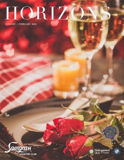 HORIZONS JANUARY | FEBRUARY 2021 - Sawgrass Country Club