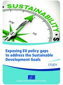 Exposing EU policy gaps to address the Sustainable Development Goals - STUDY