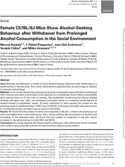 Female C57BL/6J Mice Show Alcohol-Seeking Behaviour after Withdrawal from Prolonged Alcohol Consumption in the Social Environment