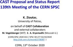 CAST Proposal and Status Report 139th Meeting of the CERN SPSC