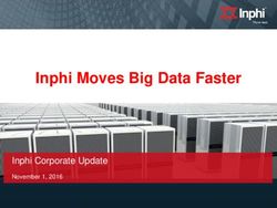 Inphi Moves Big Data Faster - Inphi Corporate Update November 1, 2016 - Inphi Corporation