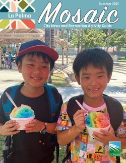 La Palma City News and Recreation Activity Guide - City of La Palma