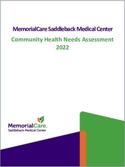 MEMORIALCARE SADDLEBACK MEDICAL CENTER COMMUNITY HEALTH NEEDS ASSESSMENT 2022
