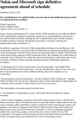 Nokia and Microsoft sign definitive agreement ahead of schedule