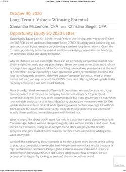 Long Term + Value = Winning Potential - Seeking Alpha