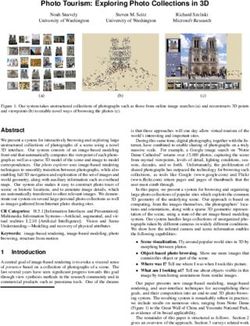 Photo Tourism: Exploring Photo Collections in 3D