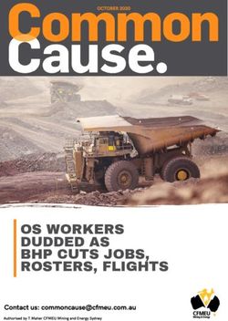 OS WORKERS DUDDED AS BHP CUTS JOBS, ROSTERS, FLIGHTS - cfmeu