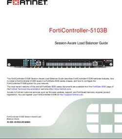 FORTICONTROLLER-5103B - SESSION-AWARE LOAD BALANCER GUIDE