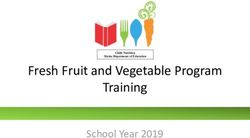 Fresh Fruit and Vegetable Program Training - School Year 2019 - Maine.gov