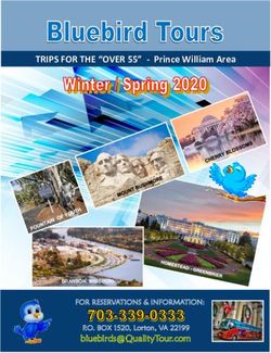 TRIPS FOR THE "OVER 55" - Prince William Area - Prince William County