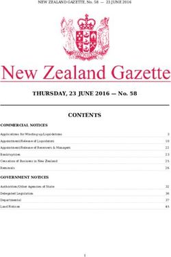 CONTENTS THURSDAY, 23 JUNE 2016 - No. 58 - New Zealand ...