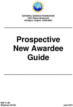 Prospective New Awardee Guide - NATIONAL SCIENCE FOUNDATION - NSF 11-62 (Replaces 05-29)