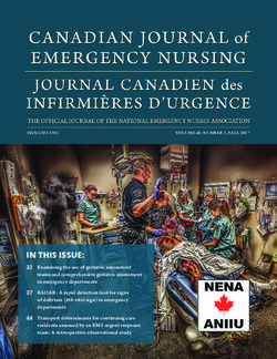 In thIs Issue: 32 Examining the use of geriatric assessment - NENA.ca