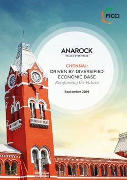 DRIVEN BY DIVERSIFIED ECONOMIC BASE - Reinforcing the Future CHENNAI: FICCI