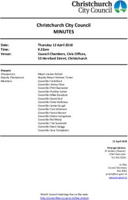 MINUTES Christchurch City Council - Agendas and Minutes ...