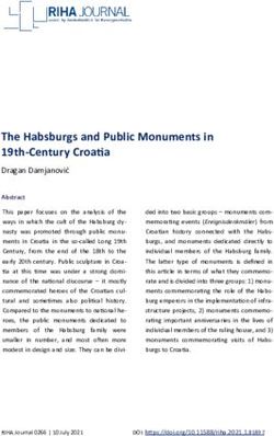 The Habsburgs and Public Monuments in 19th-Century Croatia