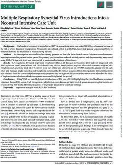 Multiple Respiratory Syncytial Virus Introductions Into a Neonatal Intensive Care Unit