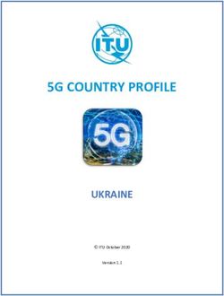 5G COUNTRY PROFILE - UKRAINE - ITU
