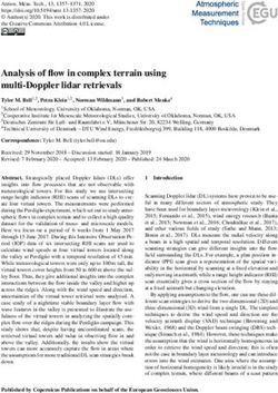 Analysis of flow in complex terrain using multi-Doppler lidar retrievals - Atmos. Meas. Tech