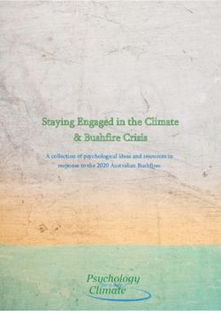 Staying Engaged in the Climate & Bushfire Crisis - A collection of psychological ideas and resources in response to the 2020 Australian Bushfires
