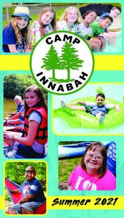 Summer 2021 - Camp Innabah