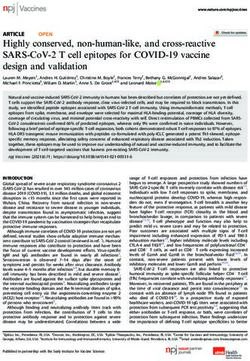 HIGHLY CONSERVED, NON-HUMAN-LIKE, AND CROSS-REACTIVE SARS-COV-2 T CELL EPITOPES FOR COVID-19 VACCINE DESIGN AND VALIDATION