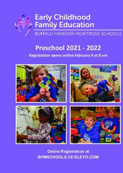 Preschool 2021 2022 - BHMSCHOOLS.CE.ELEYO.COM - Registration opens online February 9 at 8 am - BHM Schools