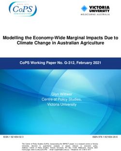 Modelling the Economy-Wide Marginal Impacts Due to Climate Change in Australian Agriculture