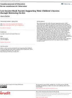 Low-Income Black Parents Supporting Their Children's Success through Mentoring Circles