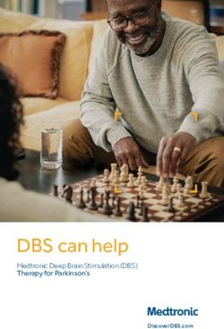 DBS can help Medtronic Deep Brain Stimulation (DBS) Therapy for Parkinson's