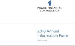 2018 Annual Information Form - Corporation Financière Power