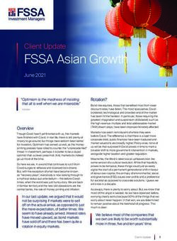 FSSA Asian Growth Client Update - FSSA Investment Managers