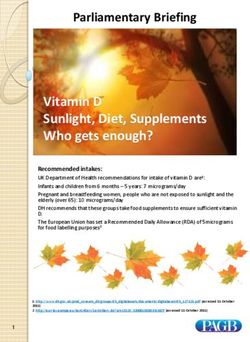 Vitamin D Sunlight, Diet, Supplements Who gets enough?