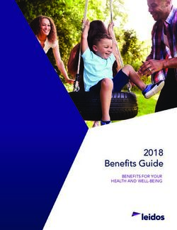 2018 Benefits Guide BENEFITS FOR YOUR HEALTH AND WELL-BEING - Leidos