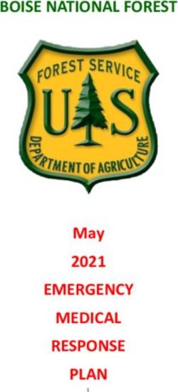 BOISE NATIONAL FOREST - EMERGENCY MEDICAL RESPONSE May 2021 - Idaho ...
