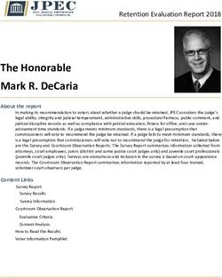 THE HONORABLE MARK R. DECARIA - UTAH JUDICIAL PERFORMANCE ...