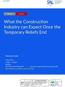 What the Construction Industry can Expect Once the Temporary Reliefs End