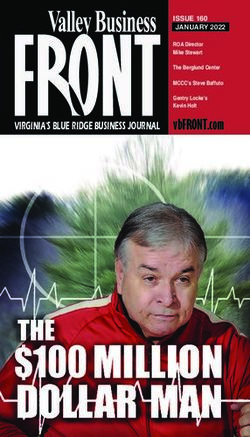 VbFRONT.com Gentry Locke's Kevin Holt - VIRGINIA'S BLUE RIDGE BUSINESS JOURNAL - Valley Business FRONT
