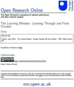 Open Research Online - Open Research Online oro.open.ac.uk