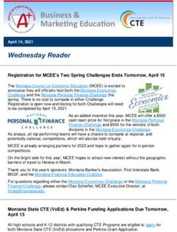 Wednesday Reader - Montana Business Education Association