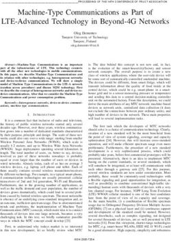 Machine-Type Communications as Part of LTE-Advanced Technology in Beyond-4G Networks