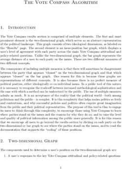 The Vote Compass Algorithm